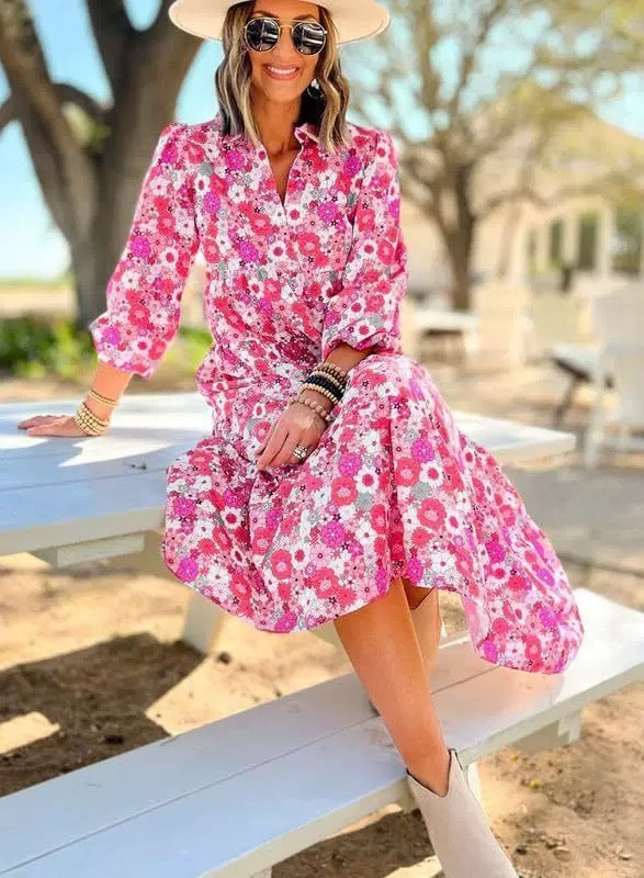 Everyday Comfort Boho Midi Dress